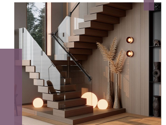 Изготовление и монтаж лестниц в Кохме от 88298 руб. | ПРОЛЁТ-Кхм