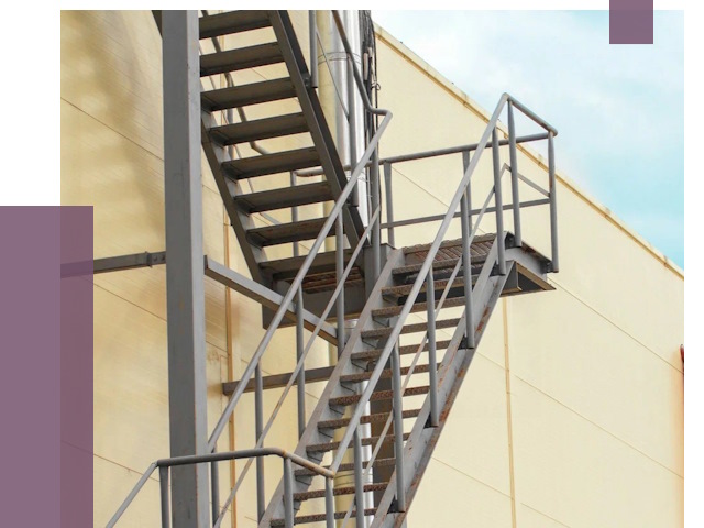 Пожарные лестницы в Кохме от 12466 руб. — монтаж и продажа | ПРОЛЁТ-Кхм