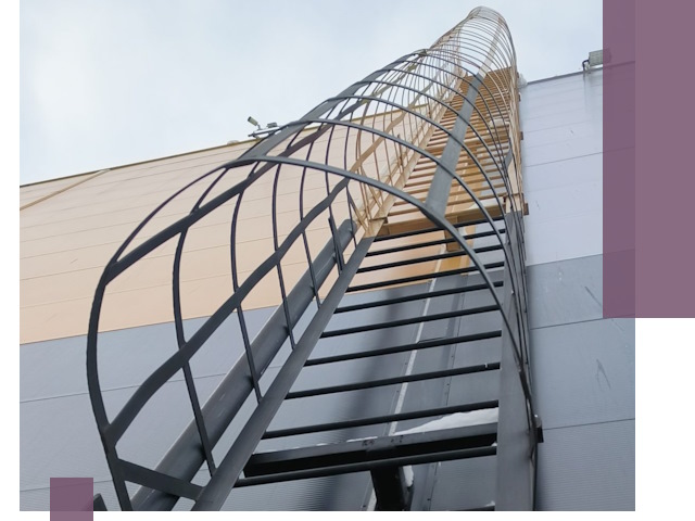 Изготовление и монтаж пожарных лестниц в Кохме профессионально