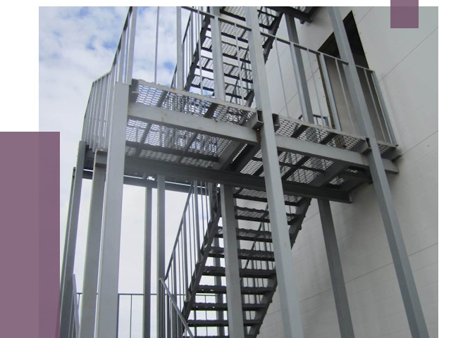 Монтаж пожарных лестниц в Кохме от 7895 руб.