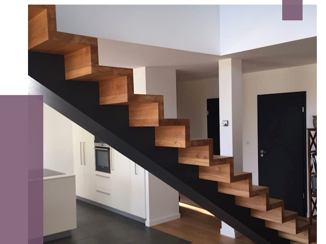 Изготовление деревянных лестниц в Кохме от 88298 руб. | ПРОЛЁТ-Кхм