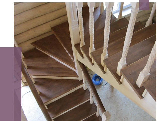 Реставрация деревянных лестниц в Кохме от 4363 руб.