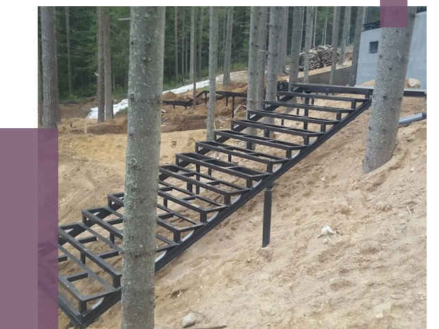 Монтаж металлических лестниц в Кохме от 13764 руб. 