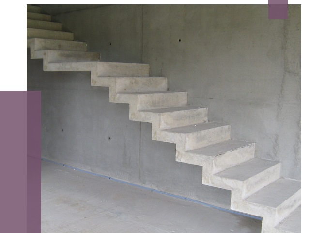Бетонные лестницы в Кохме от 19218 руб. под ключ | ПРОЛЁТ-Кхм