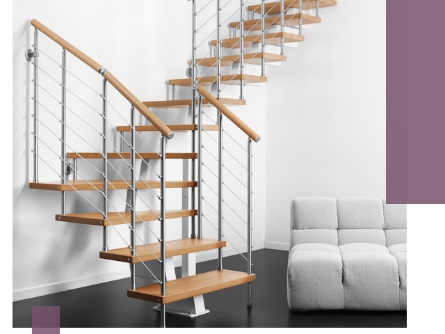 Модульные лестницы под ключ в Кохме — монтаж и изготовление