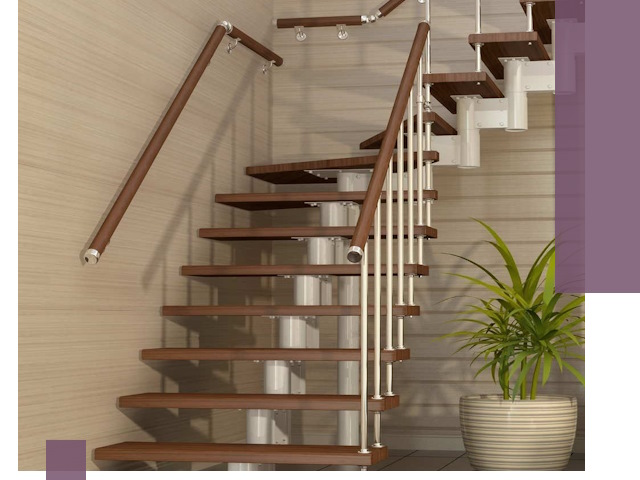 Изготовление модульных лестниц под ключ в Кохме