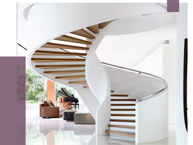 Винтовые лестницы в Кохме под ключ от 49343 руб. | ПРОЛЁТ-Кхм