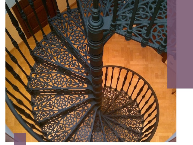 Винтовые лестницы под ключ в Кохме: производство и монтаж