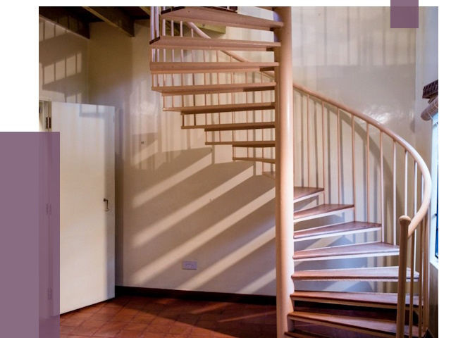 Изготовление винтовых лестниц на заказ в Кохме от 77391 руб. | ПРОЛЁТ-Кхм