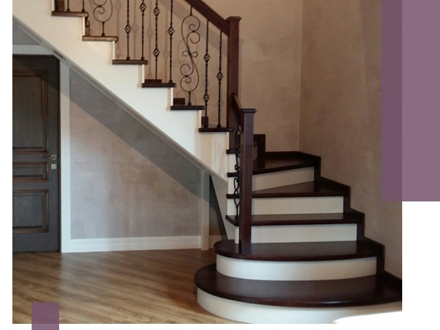 Изготовление Г-образных лестниц под ключ в Кохме