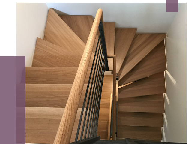 П-образные лестницы в Кохме под ключ от 49343 руб. | ПРОЛЁТ-Кхм