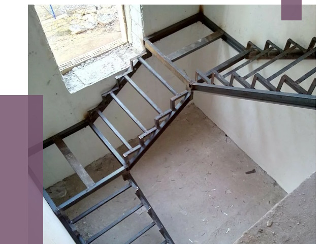 Монтаж лестниц на металлокаркасе в Кохме от 12985 руб. — ПРОЛЁТ-Кхм