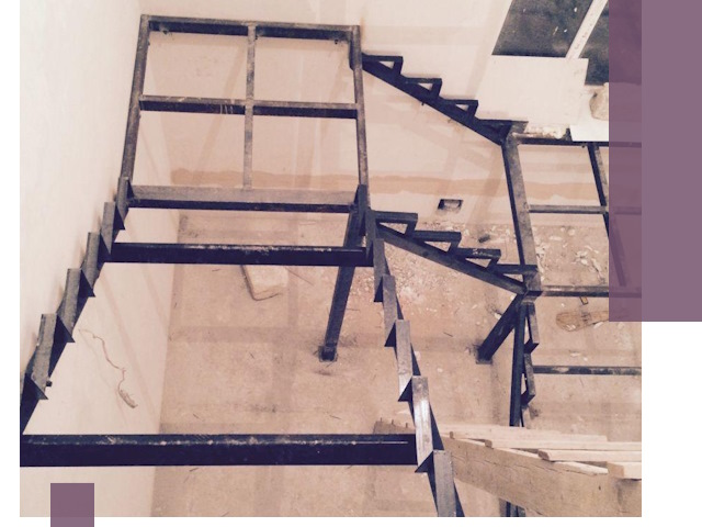 Монтаж лестниц на металлокаркасе в Кохме быстро и качественно