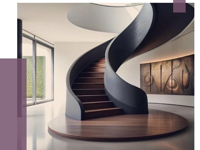 Элитные лестницы под заказ в Кохме от 192178 руб. — ПРОЛЁТ-Кхм