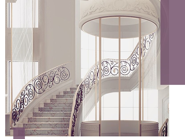 Элитные лестницы на заказ высокого класса в Кохме