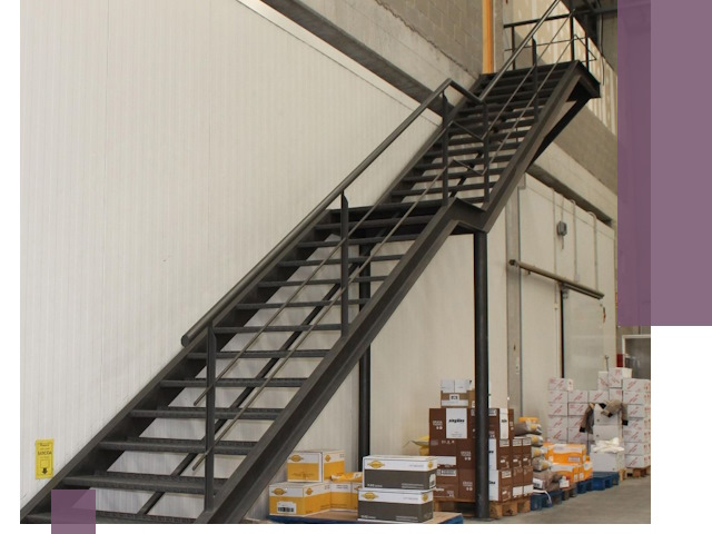 Лестницы для производства в Кохме — изготовление и монтаж