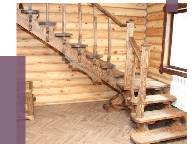 Лестницы в баню в Кохме от 19426 руб. — изготовление | ПРОЛЁТ-Кхм