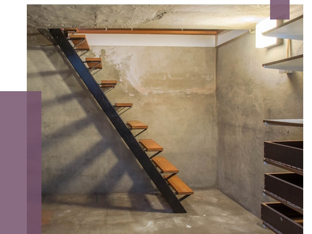 Лестницы в подвал в Кохме от 13349 руб. — монтаж | ПРОЛЁТ-Кхм