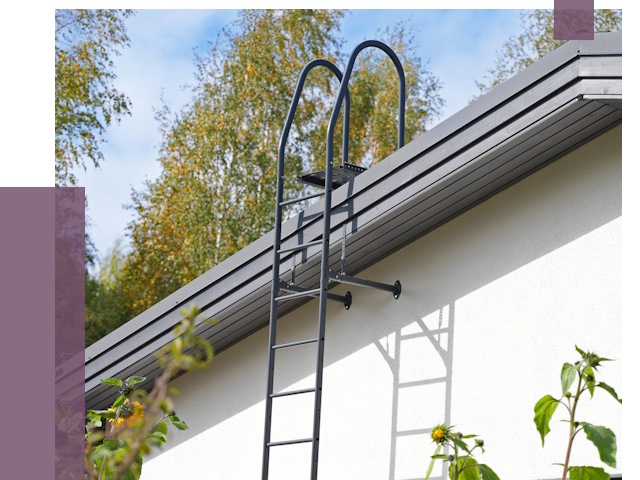 Лестницы на крышу в Кохме от 19426 руб. — монтаж и монтаж ПРОЛЁТ-Кхм