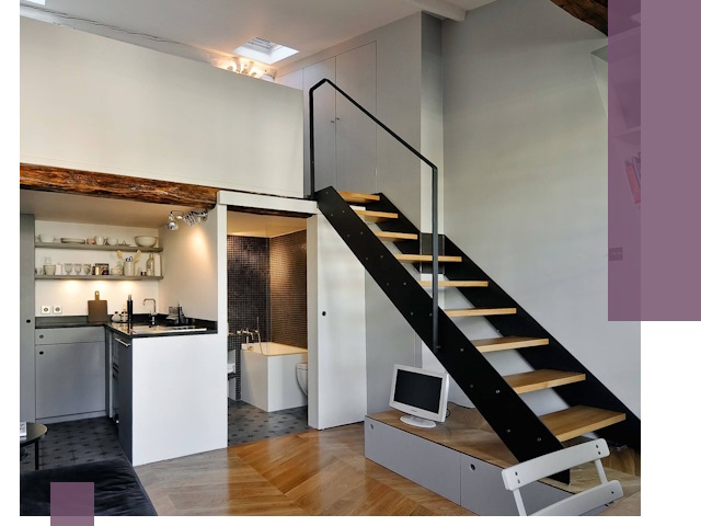 Лестницы на антресоль под ключ в Кохме — изготовление и монтаж