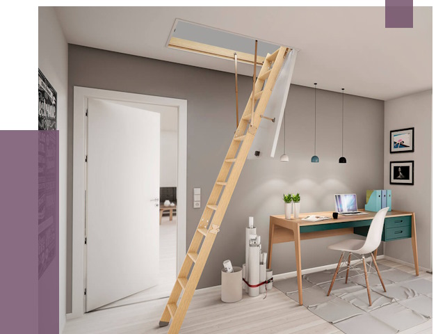 Чердачные лестницы в Кохме — от 14803 руб. | ПРОЛЁТ-Кхм
