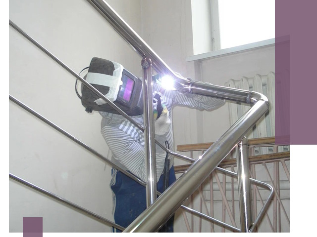 Монтаж перил и ограждений качественно в Кохме