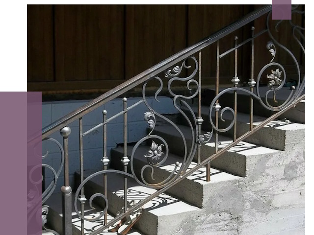 Кованые перила в Кохме от 8830 руб. под ключ — качество от ПРОЛЁТ-Кхм
