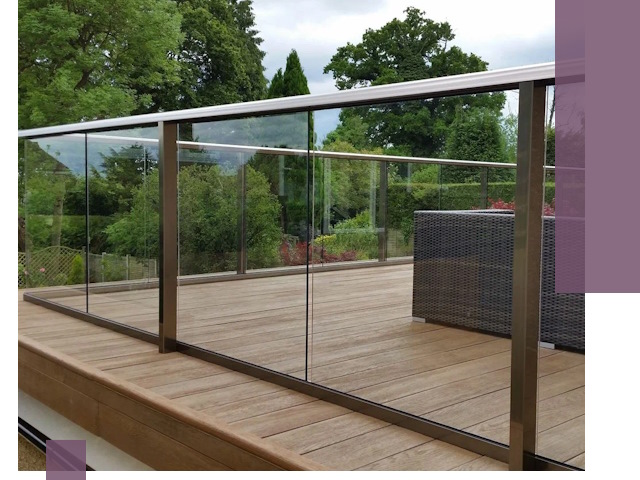 Алюминиевые перила на заказ в Кохме — монтаж и гарантия