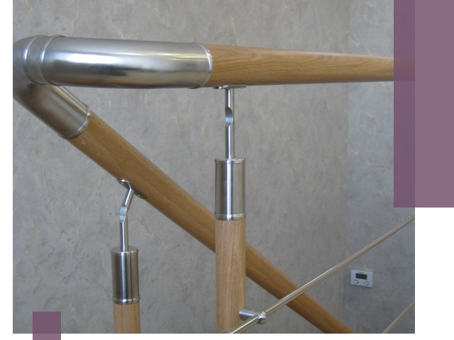 Комбинированные перила на заказ в Кохме — монтаж и производство