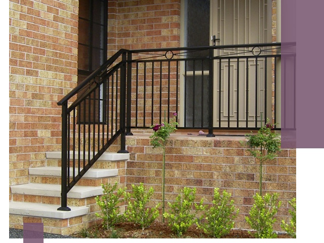 Уличные перила из металла под ключ в Кохме