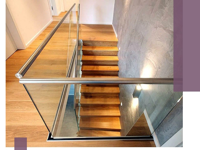 Перила для лестницы в доме — изготовление и монтаж в Кохме