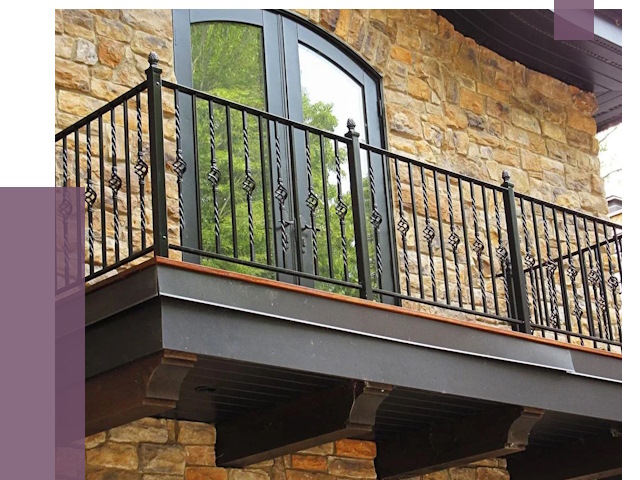 Балконные ограждения в Кохме от 8155 руб. — купить | ПРОЛЁТ-Кхм