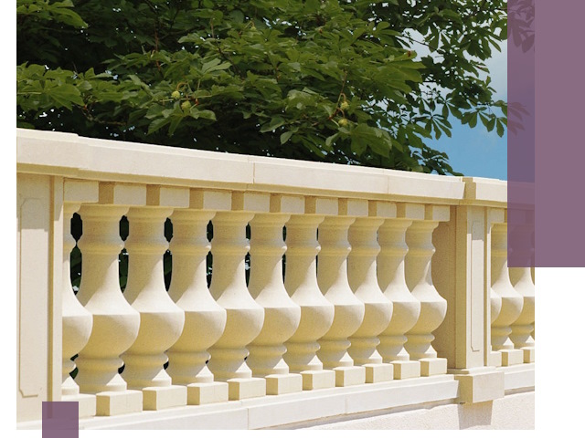 Установка балюстрады в Кохме: изготовление и монтаж под ключ