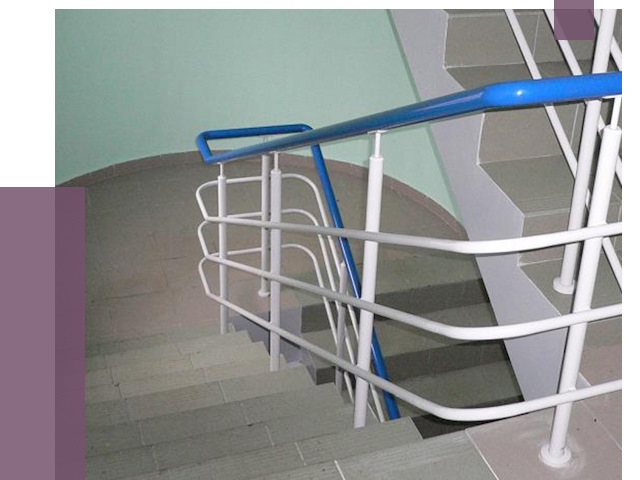 Перила в подъезде в Кохме — установка и замена от 7531 руб. | ПРОЛЁТ-Кхм