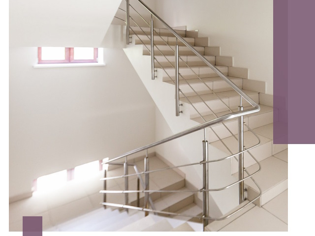 Установка и замена перил в подъезде в Кохме