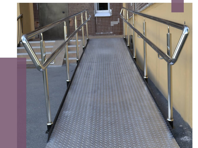 Пандусы в Кохме от 12466 руб. — установка для инвалидов | ПРОЛЁТ-Кхм