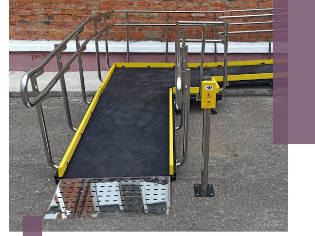 Изготовление наклонных пандусов для инвалидов в Кохме