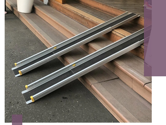 Телескопические пандусы под ключ в Кохме — изготовление и монтаж