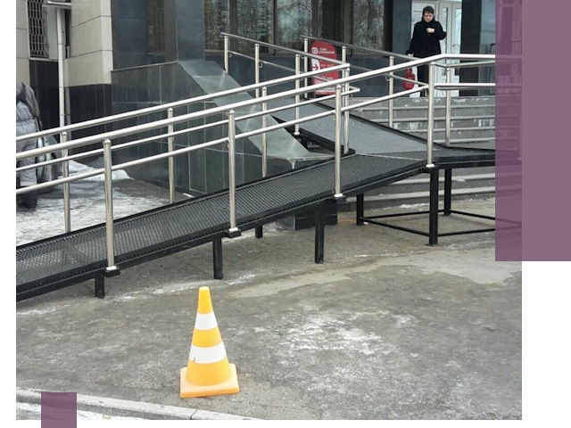 Стационарные пандусы под ключ в Кохме — изготовление и монтаж