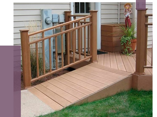 Пандус на крыльцо в Кохме под ключ от 7895 руб. 