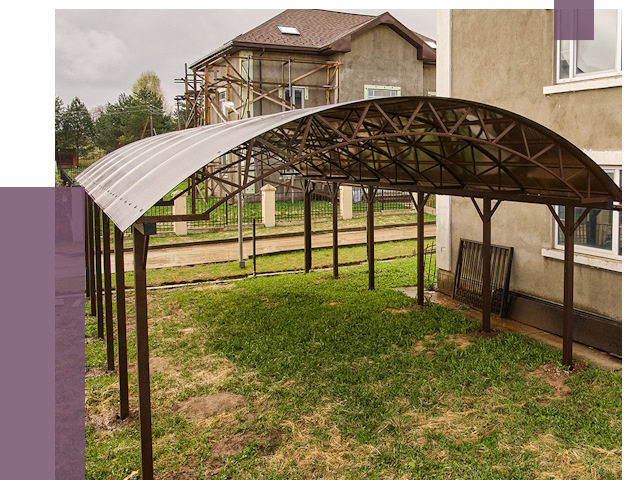 Демонтаж навесов в Кохме от 4675 руб. — разборка и вывоз | ПРОЛЁТ-Кхм