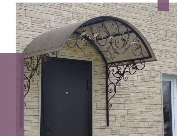 Ремонт козырьков в Кохме от 7531 руб.  | ПРОЛЁТ-Кхм