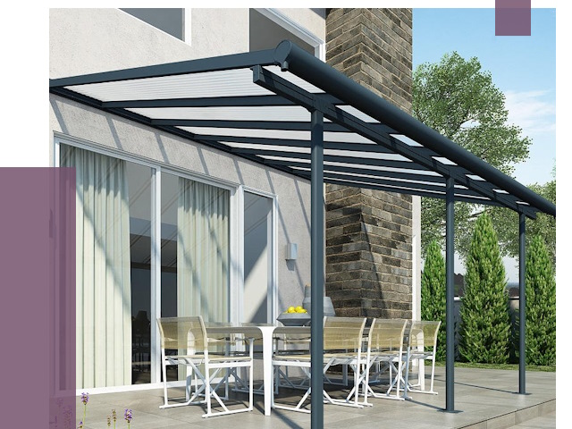 Навесы пристенные в Кохме от 9245 руб. — монтаж и установка | ПРОЛЁТ-Кхм