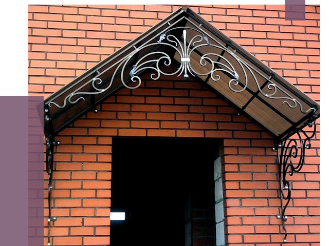 Металлические козырьки в Кохме от 10855 руб. 