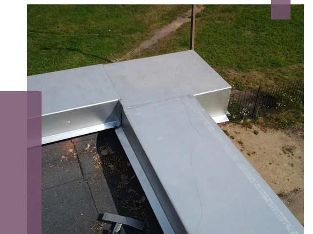 Оцинкованные парапеты в Кохме от 8155 руб.  | ПРОЛЁТ-Кхм