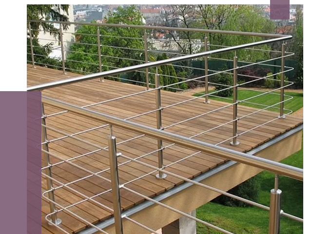 Алюминиевые парапеты в Кохме под ключ от 7895 руб. 