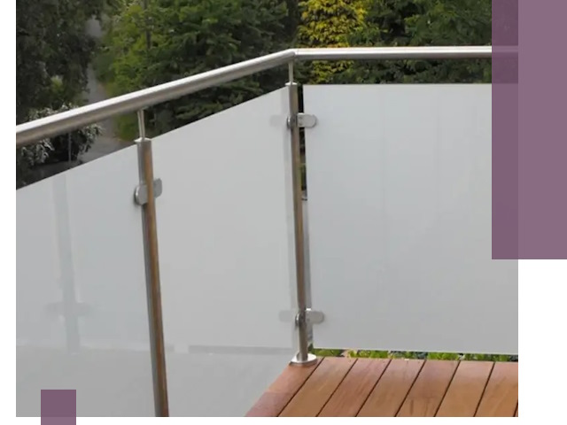 Алюминиевые парапеты для балконов и террас в Кохме