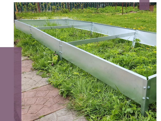 Металлические бордюры для грядок в Кохме от 1818 руб. 