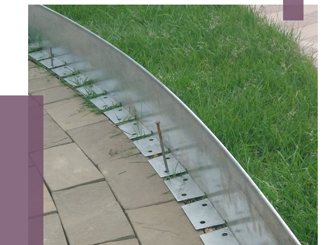 Металлические бордюры для тротуаров в Кохме от 8830 руб.