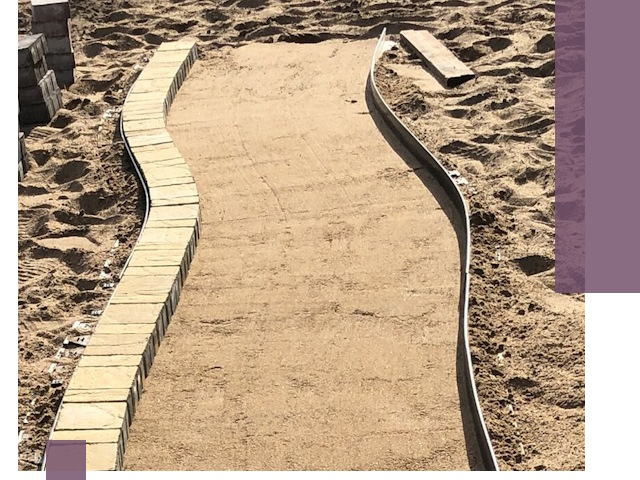 Металлические бордюры для тротуаров в Кохме — прочные и долговечные